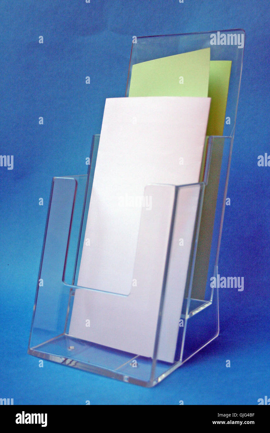 Bannière juste flyers Banque D'Images