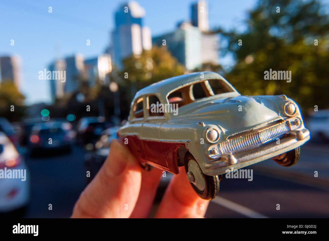 Modèle rétro voiture Vauxhall Cresta, Melbourne, Victoria, Australie Banque D'Images