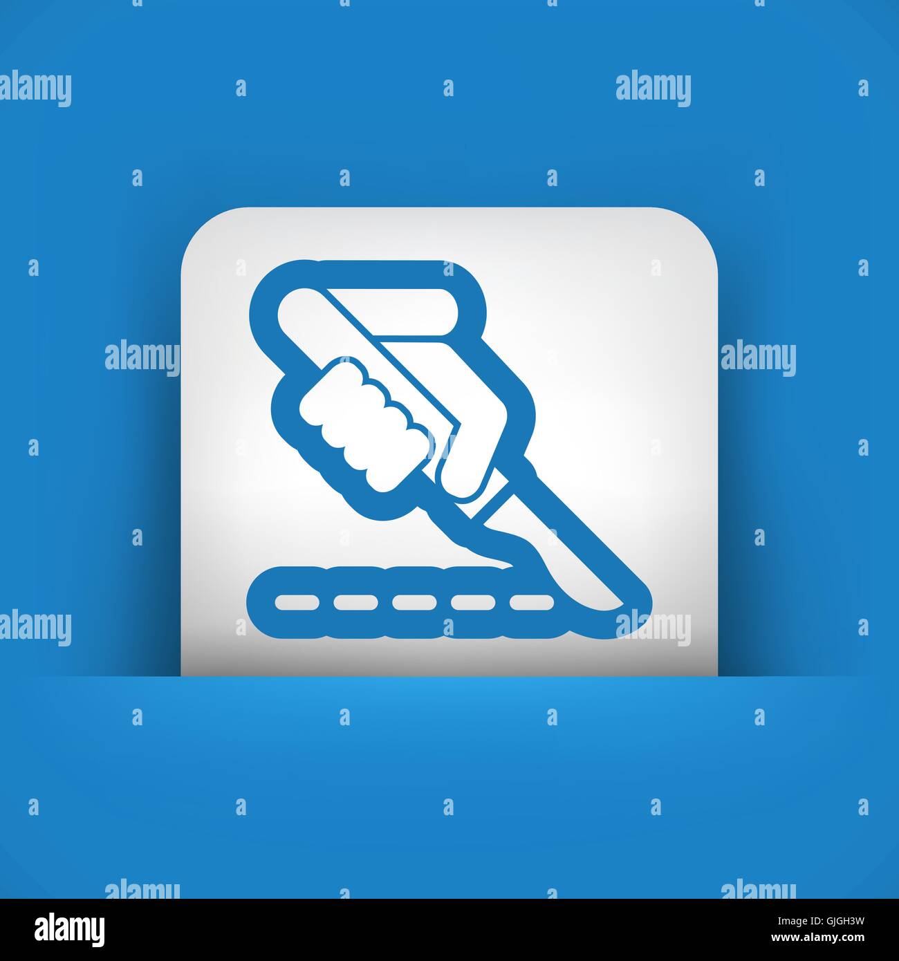 Chirurgien bistouri Illustration de Vecteur