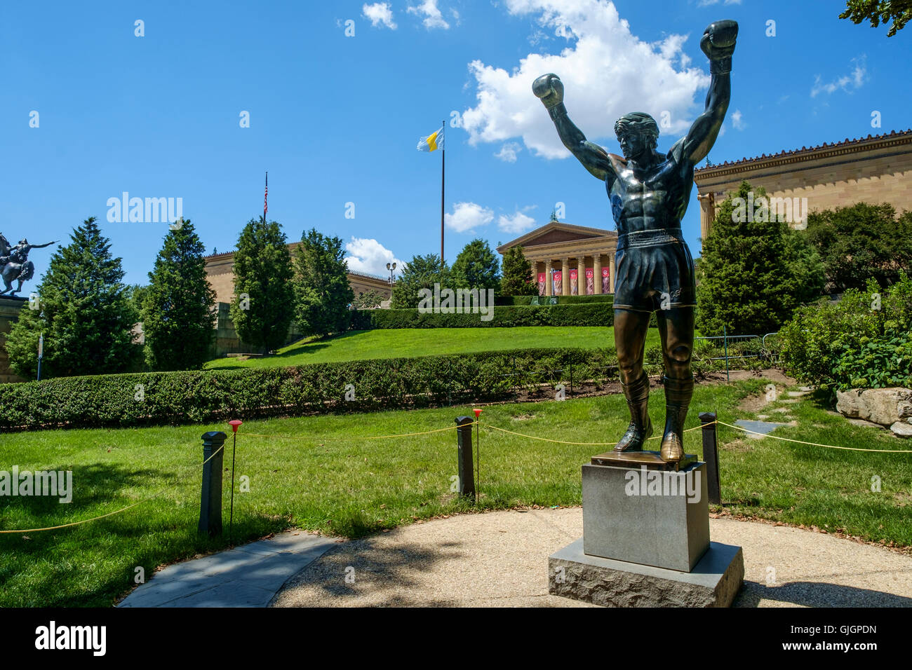sylvester stallone statue jordan