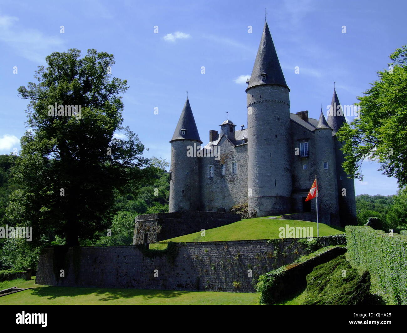 Towers Belgique stonewall Banque D'Images