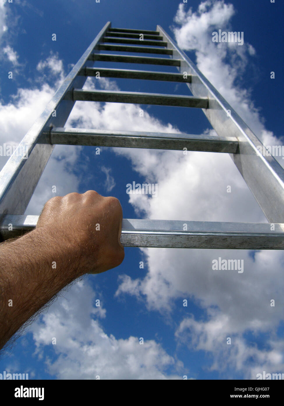 haut vol Banque D'Images