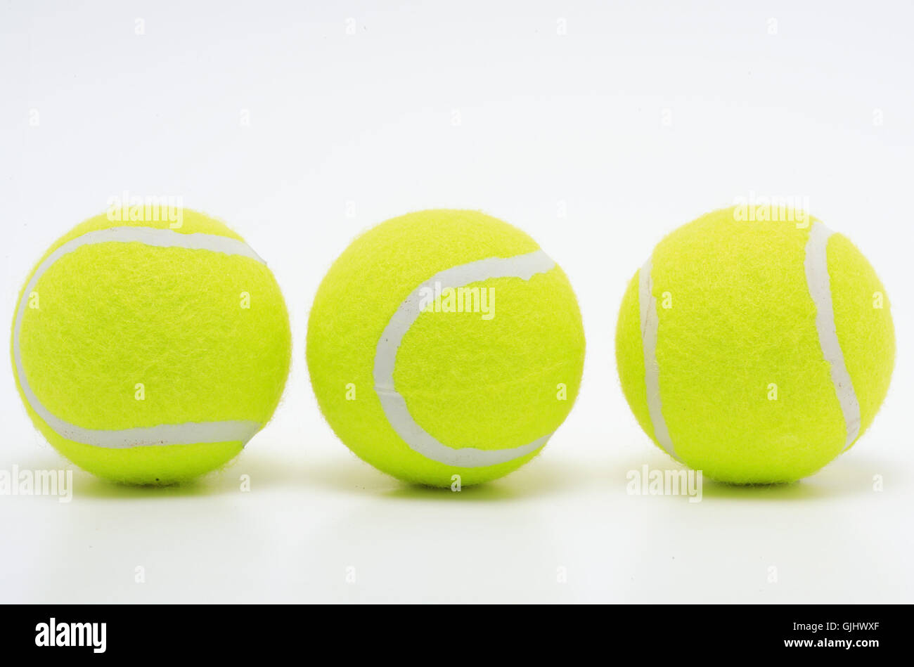 Balles de tennis sport de l'objet Banque D'Images