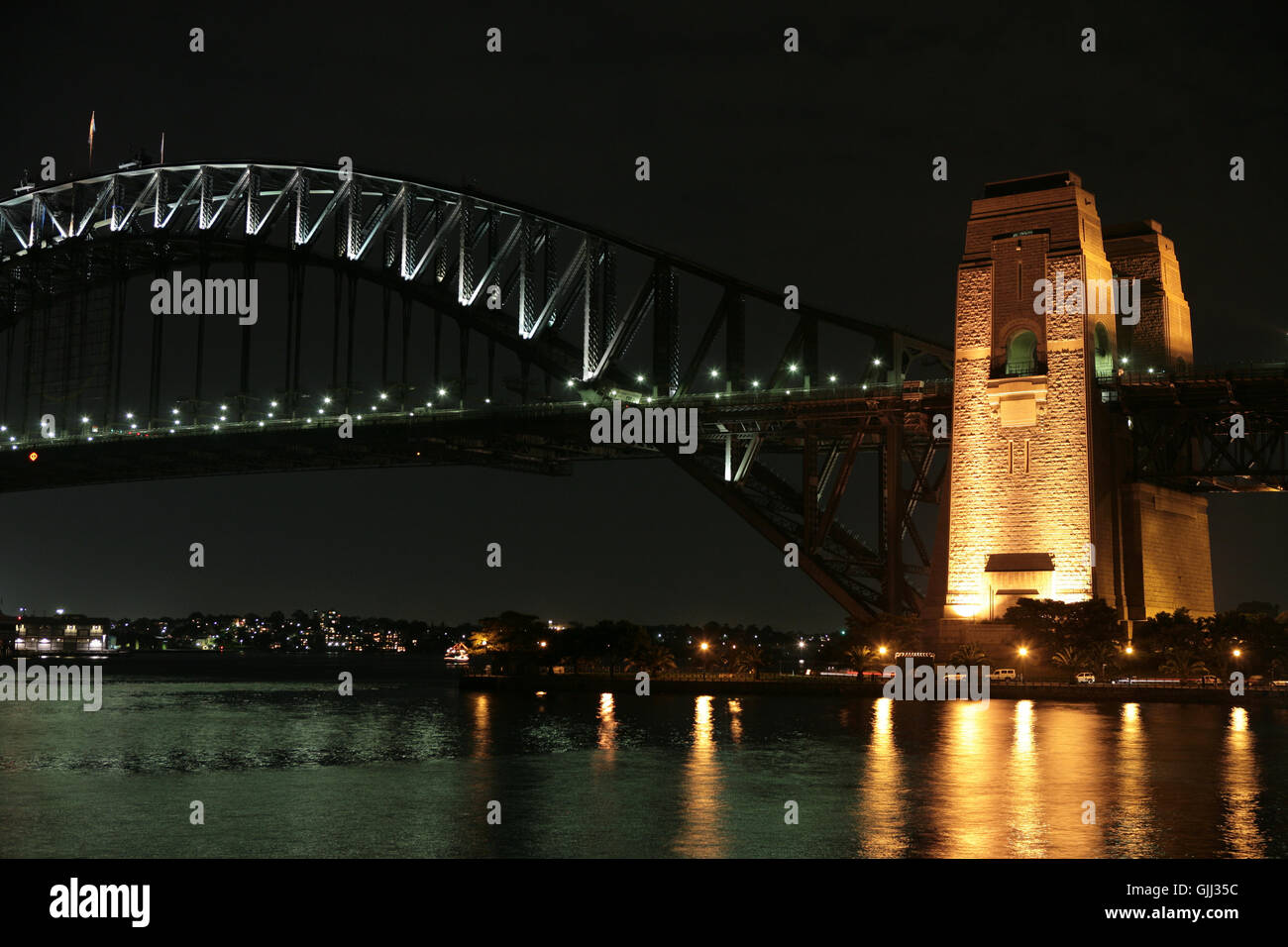 Processeur pont nuit nuit Banque D'Images