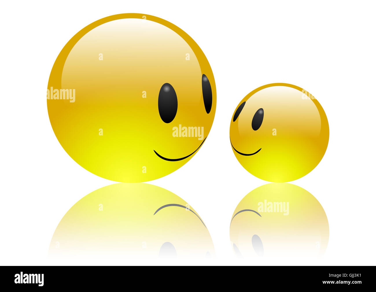 Visages ravis d'ambition Banque D'Images