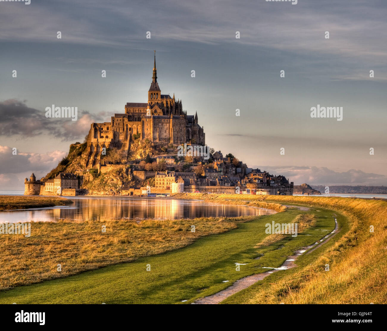 Le mont st michel Banque de photographies et d’images à haute ...