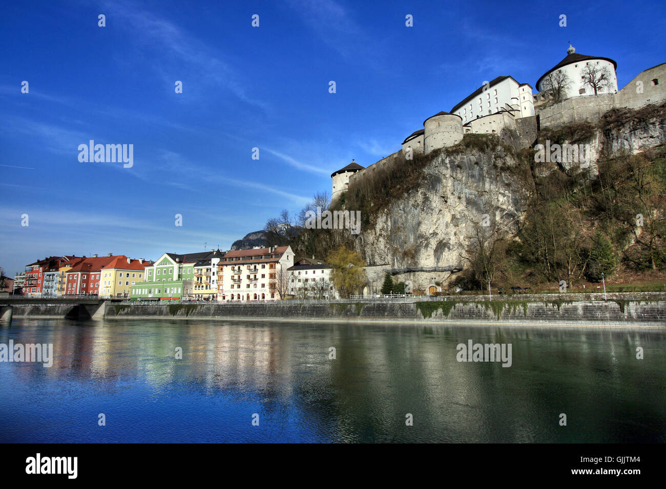 Vieille ville kufstein Banque D'Images