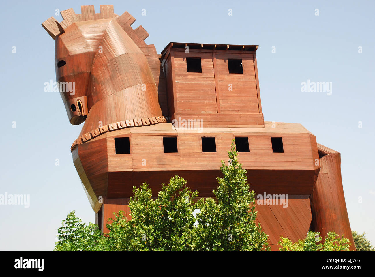 Troy, troy, truva Banque D'Images