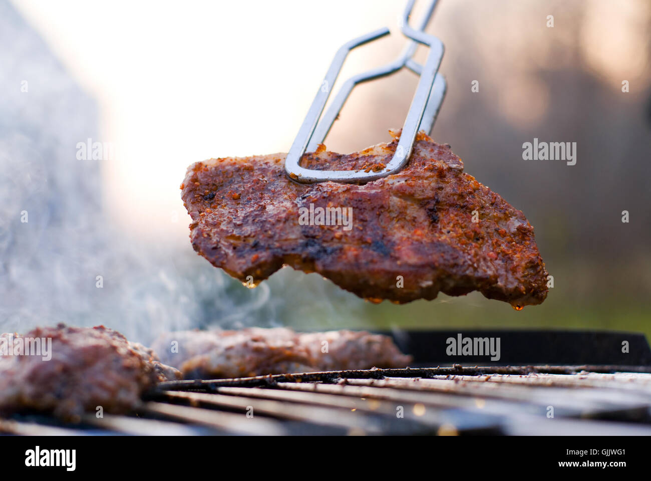 Barbecue Barbecue grill Banque D'Images