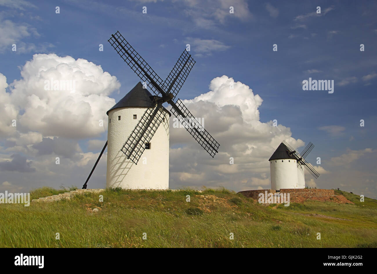Espagne moulin mill Banque D'Images