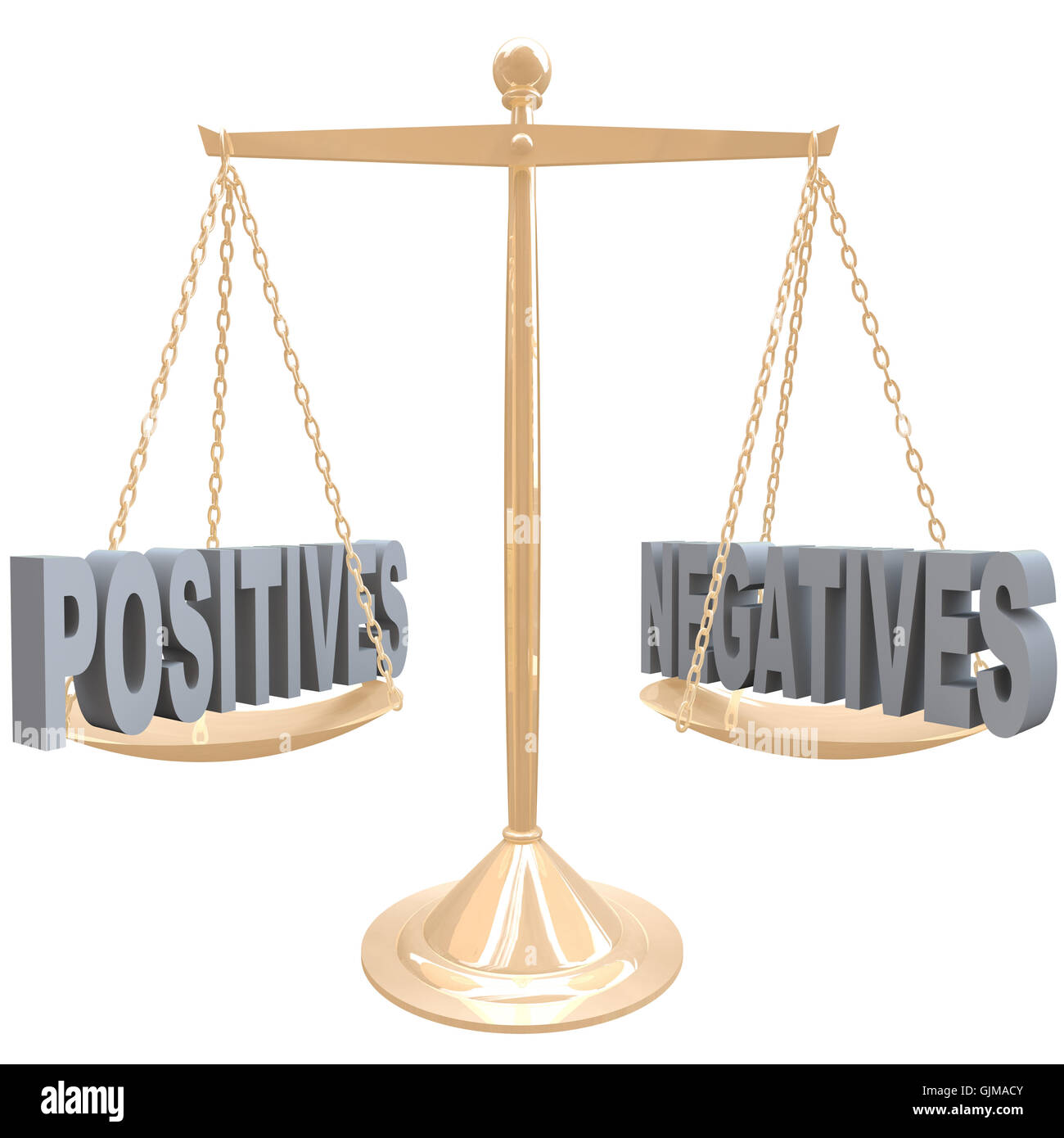 Positive negative scale Banque de photographies et d'images à haute  résolution - Alamy