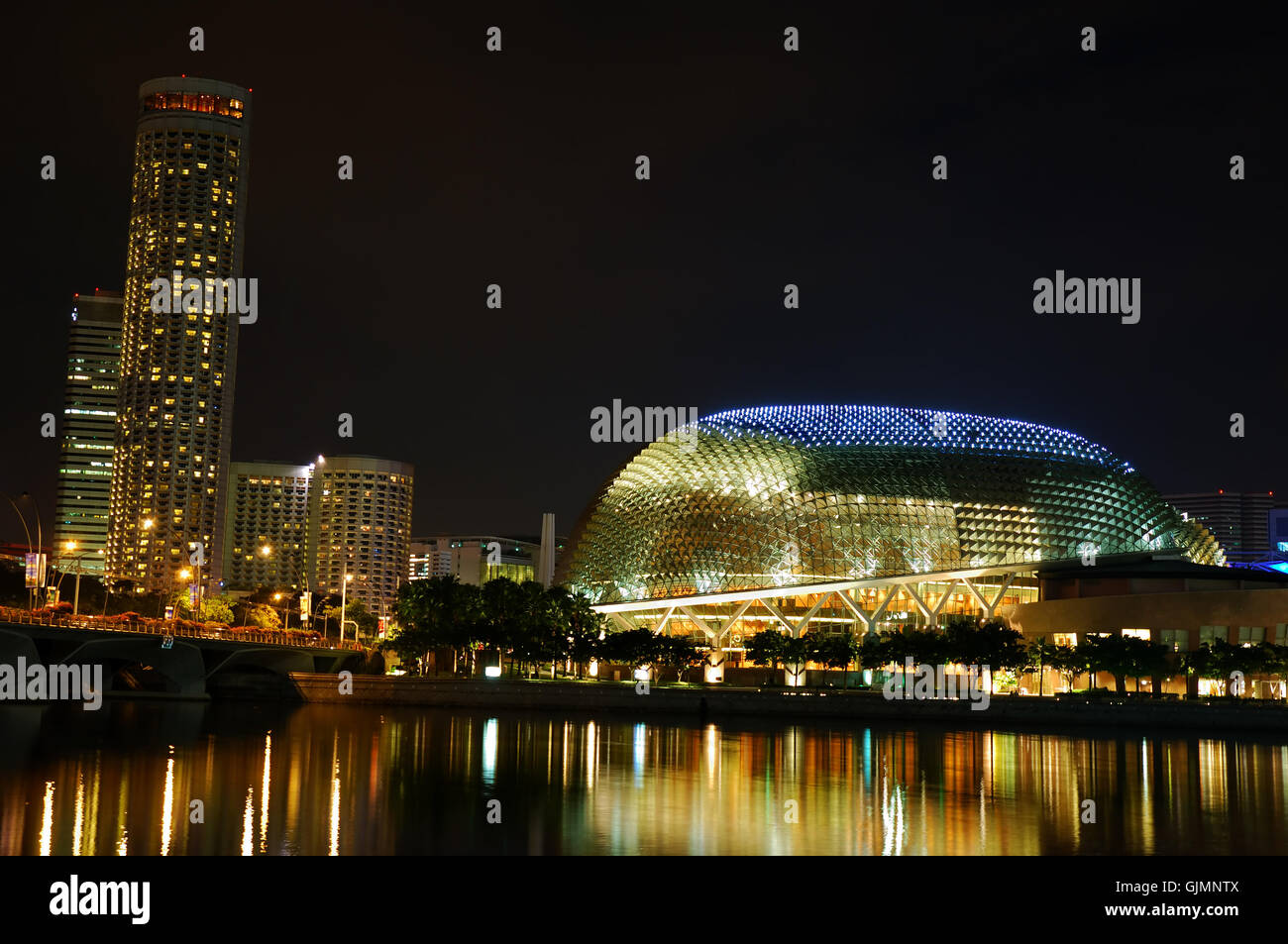 La ville de Singapour ville Banque D'Images