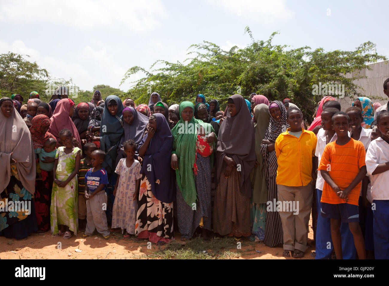 07 09 2011 Le maire de Mogadiscio et président ouvrir de nouvelles zone de marché à Mogadiscio (6132423187) Banque D'Images