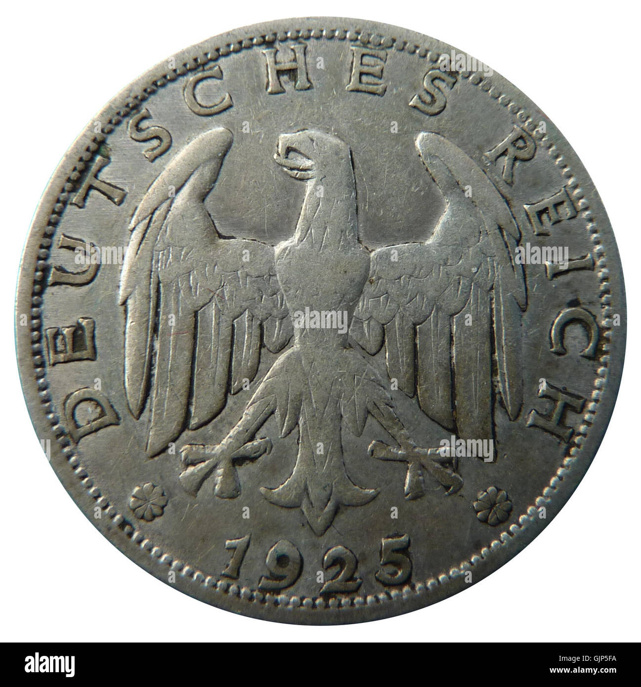 1 Reichsmark 1925 RS Banque D'Images