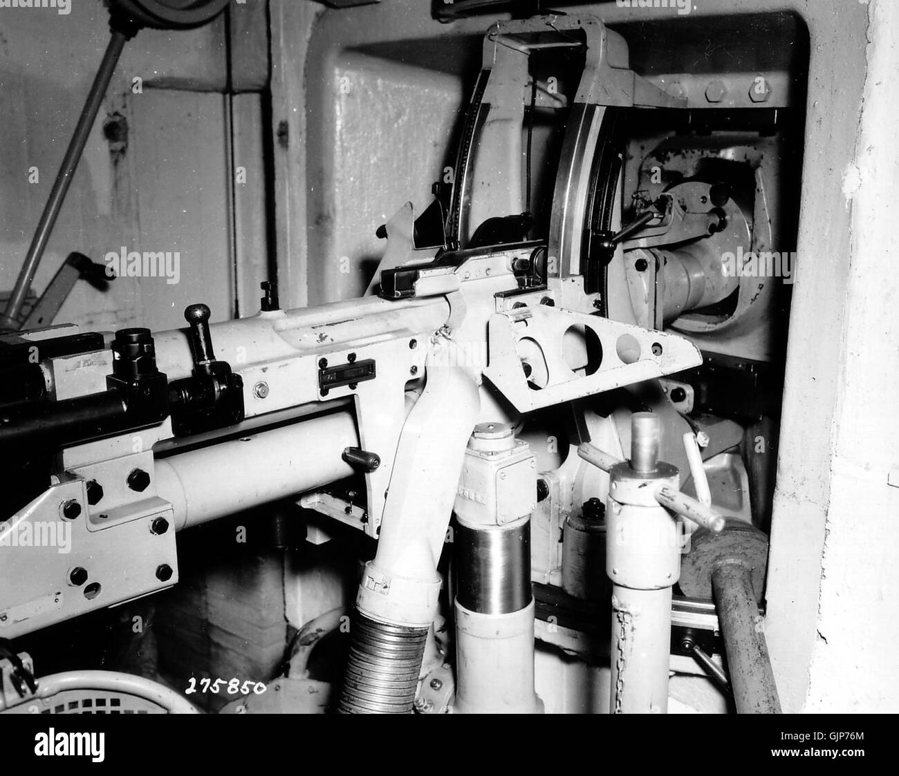 4cm kanón vz. Mur de l'Atlantique 36 P001180 Banque D'Images