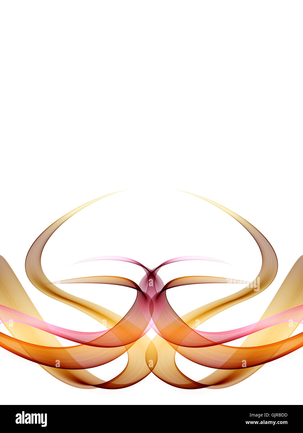 Progression abstract design Banque D'Images
