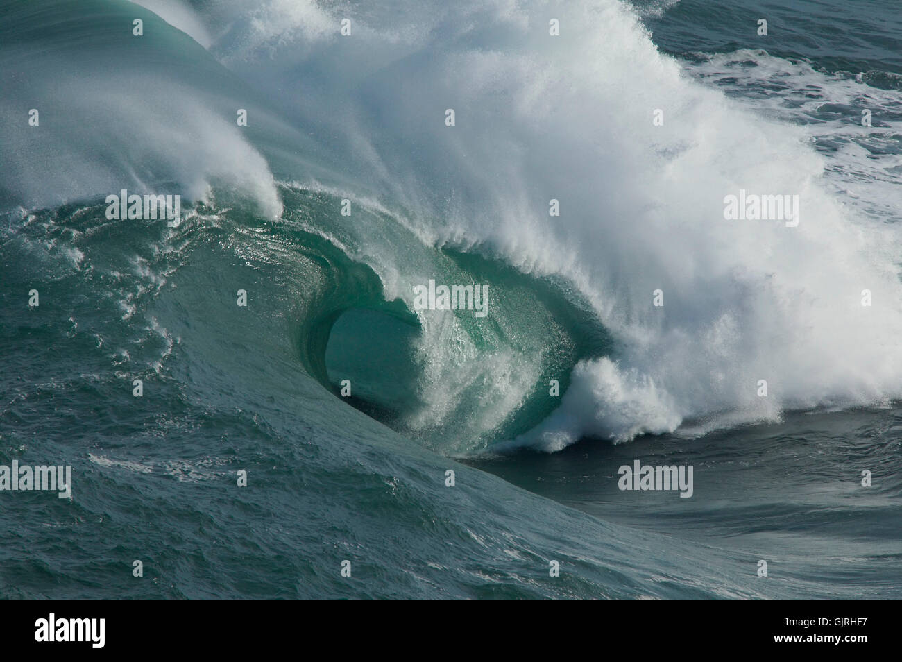 Vague de tempête météo Banque D'Images