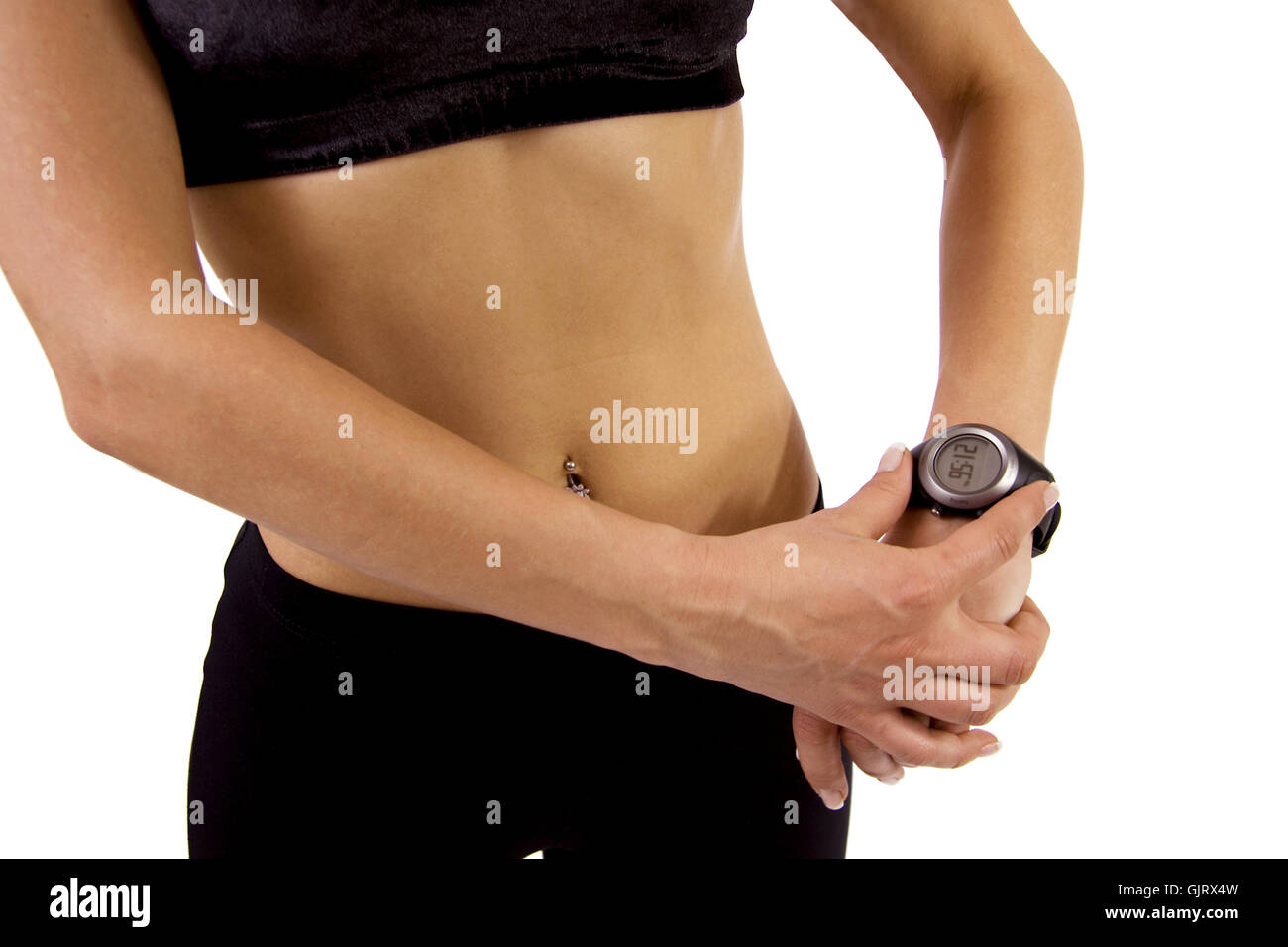 Femme sport sports Banque D'Images