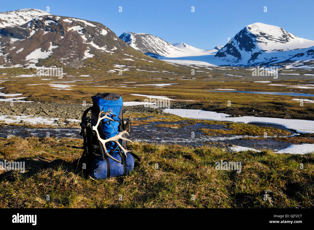 sac à dos sarek Banque D'Images