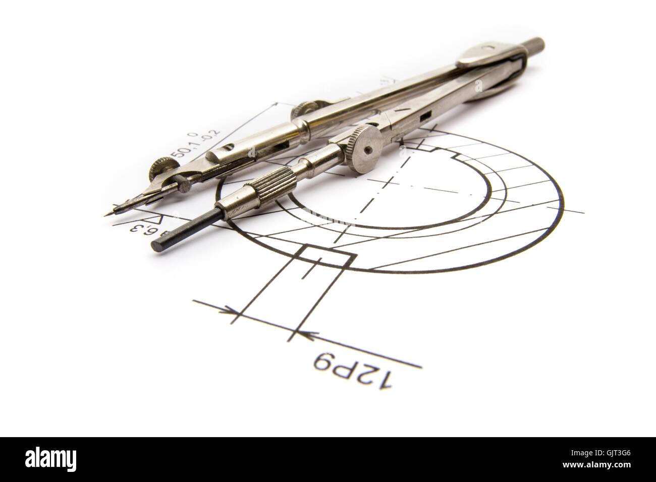 Photo dessin technique Banque D'Images