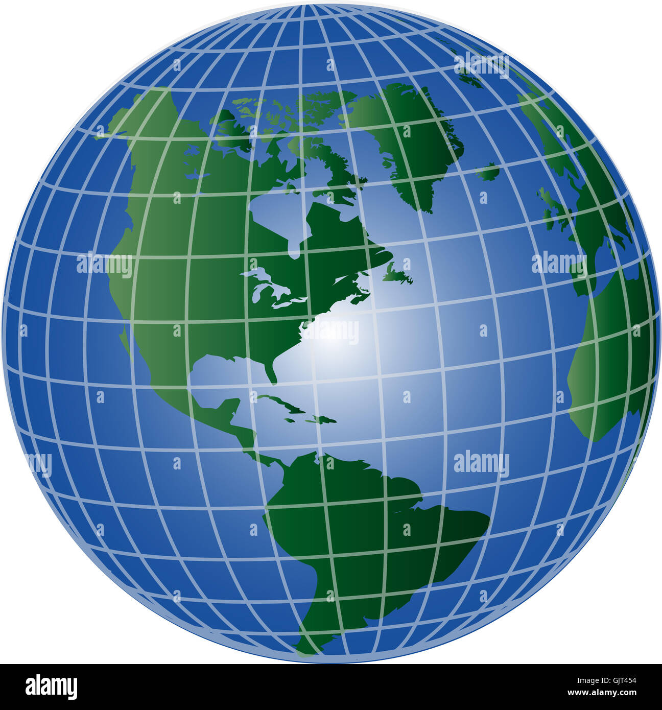 Monde Amérique du Nord et en Amérique du Sud Banque D'Images