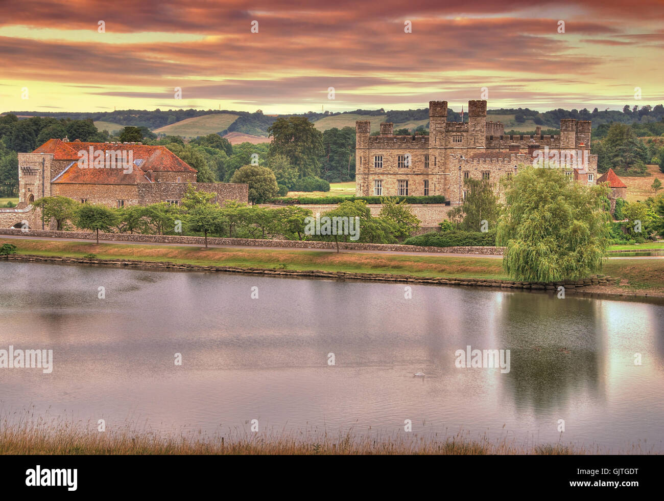 La Grande-Bretagne Angleterre sunrise Banque D'Images