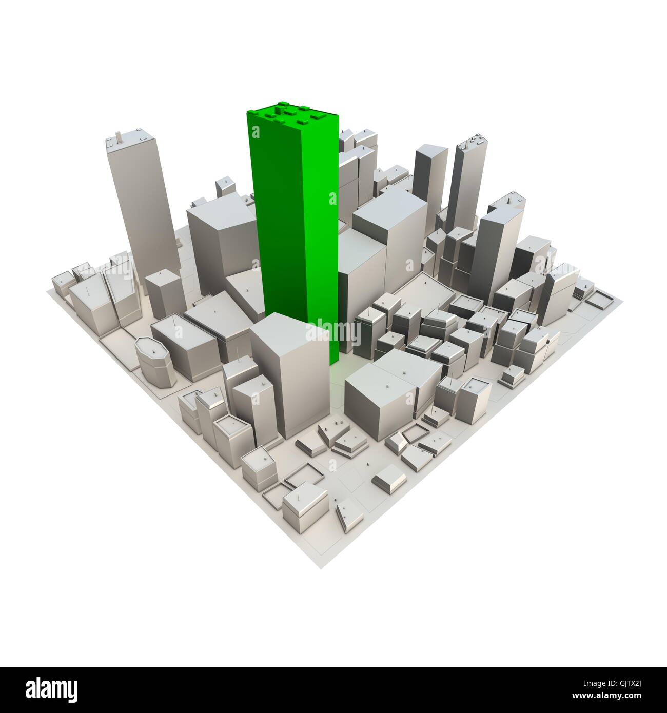 City skyline ville Banque D'Images