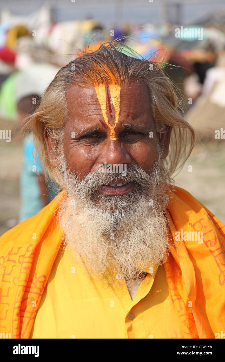 Religion portrait inde Banque D'Images