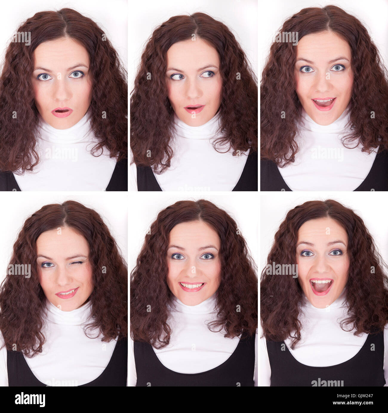 visage de femme 6 Banque D'Images