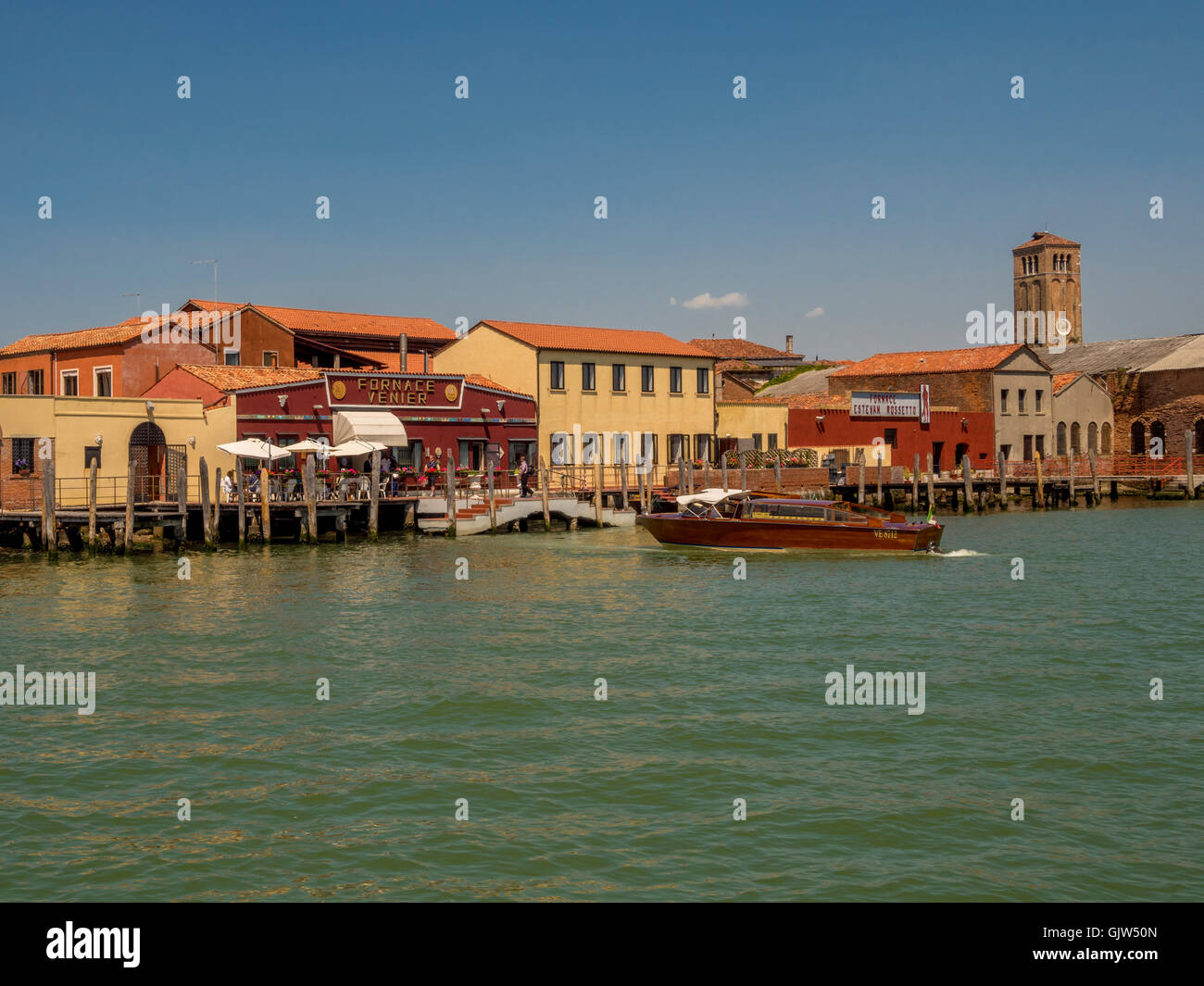 Murano, Venise, Italie. Banque D'Images