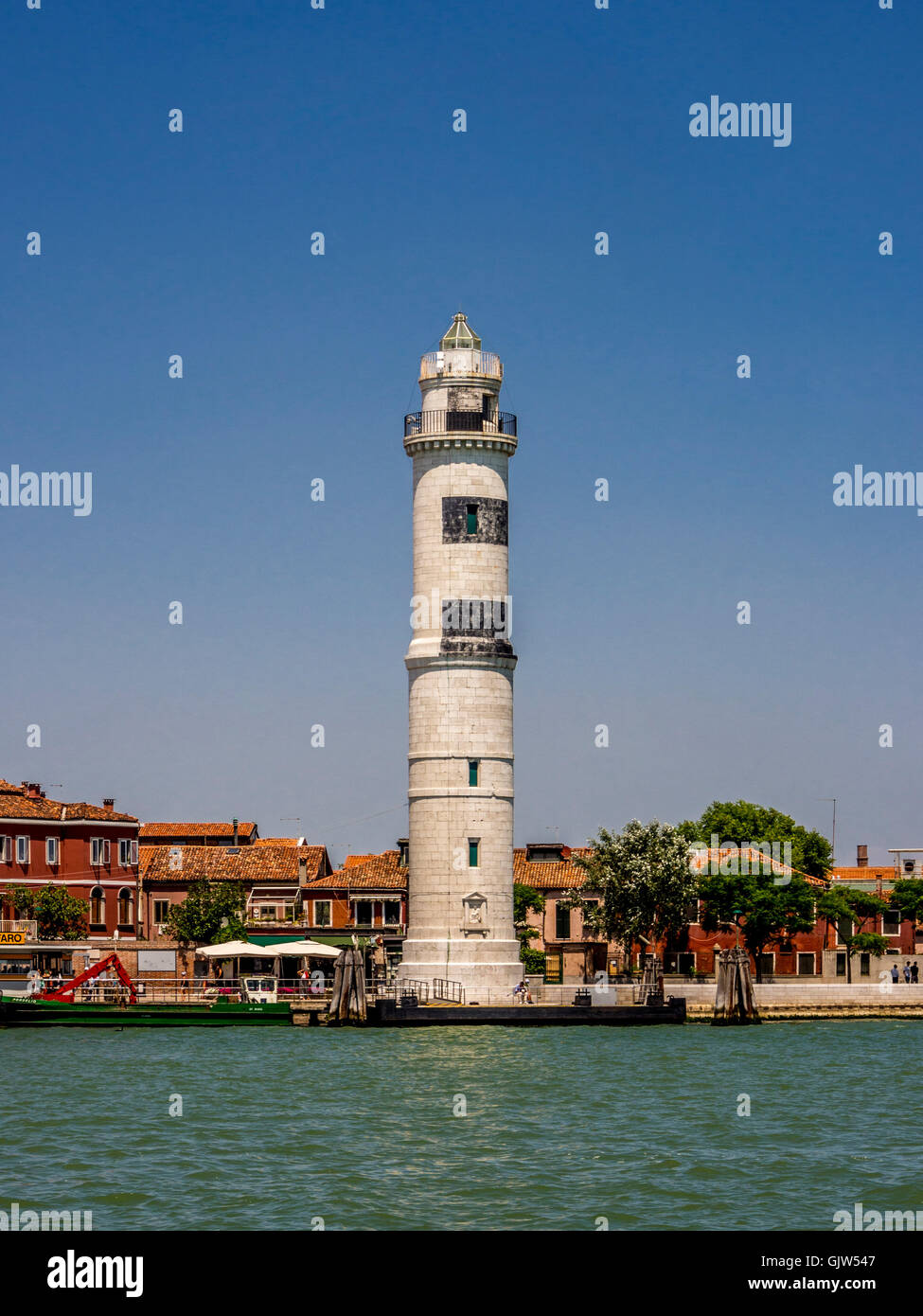 Le phare de Murano. Venise, Italie. Banque D'Images