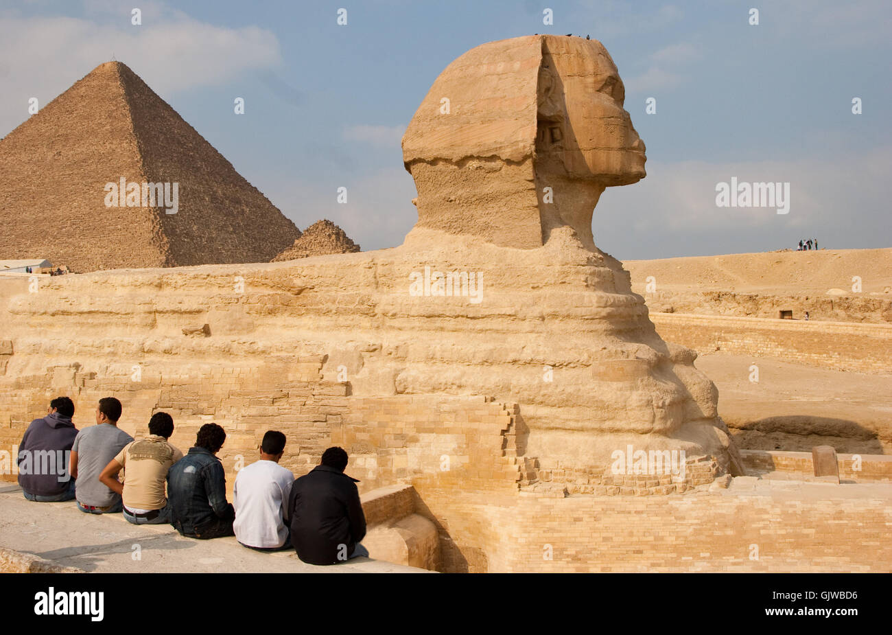 sphinx de Gizeh Banque D'Images