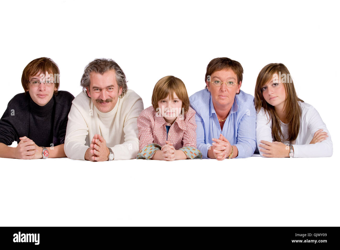 Heureux isolé sans ambition Banque D'Images