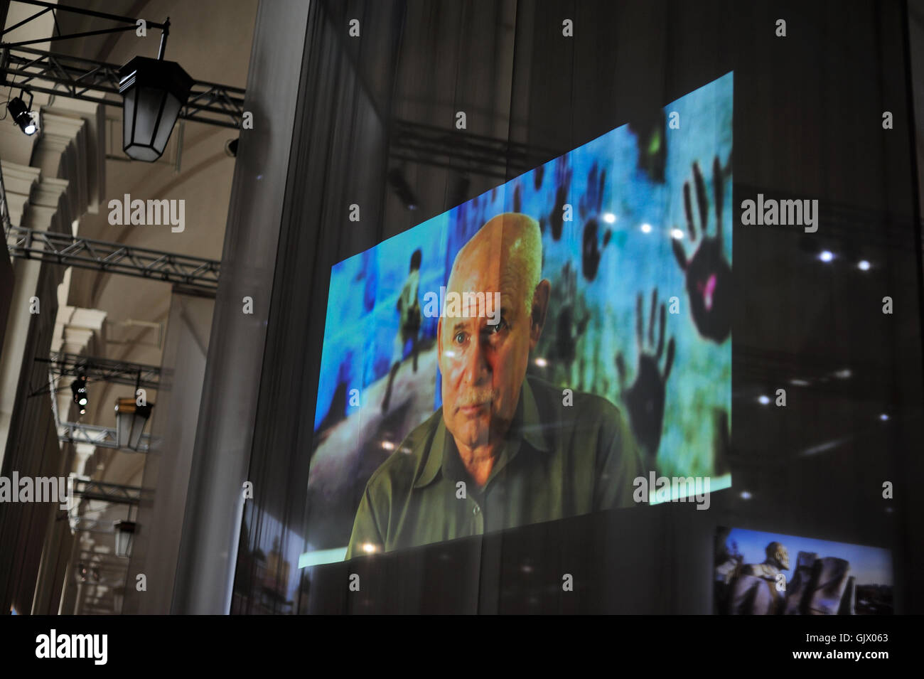 Steve McCurry, exposition photographique à Turin, Piémont, Italie - Il mondo di Steve McCurry Banque D'Images