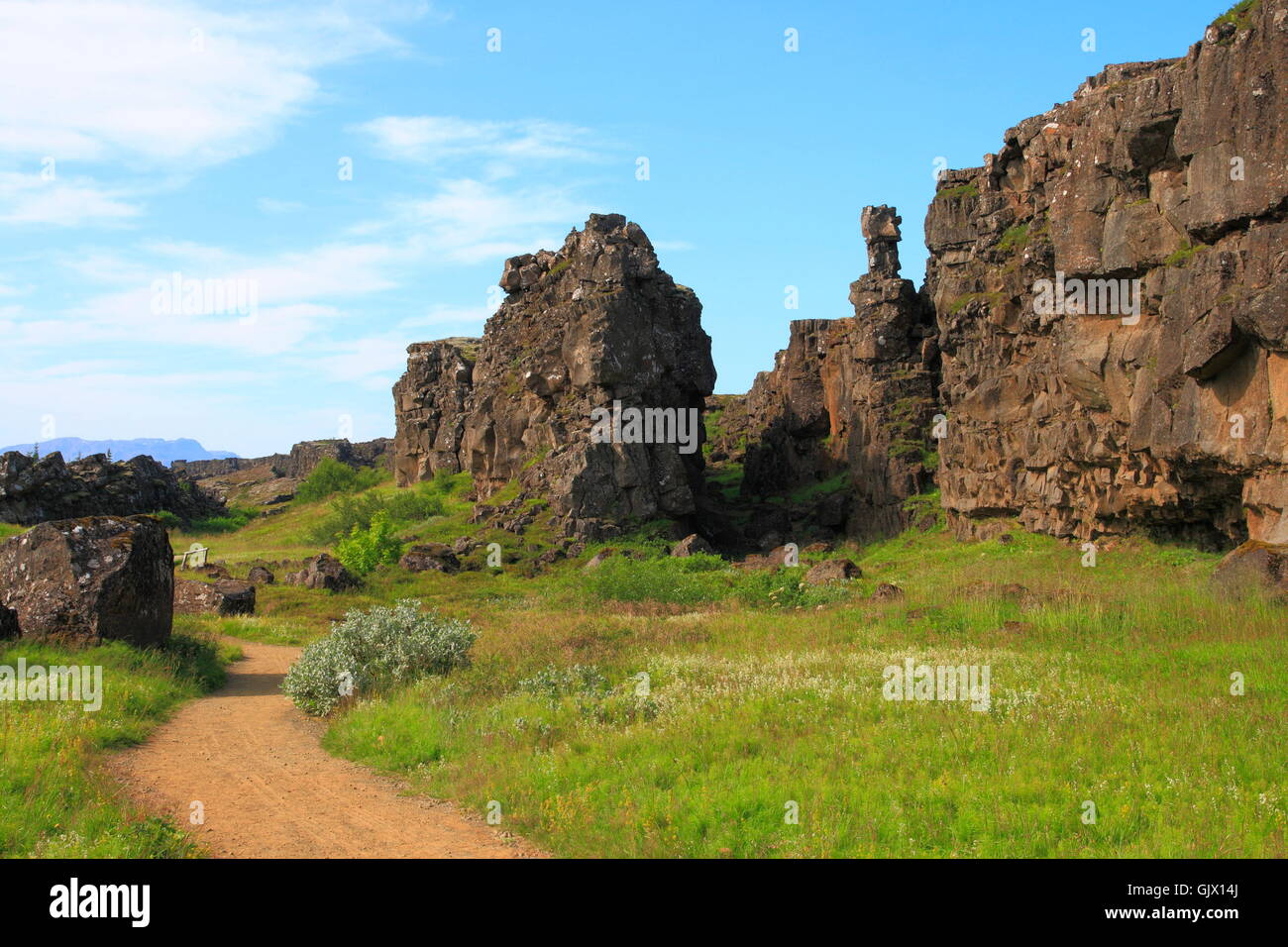 Thingvellir Banque D'Images