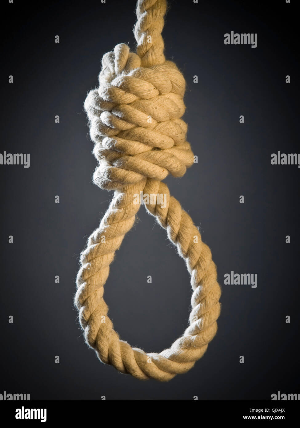 Corde de suicide mort Banque D'Images