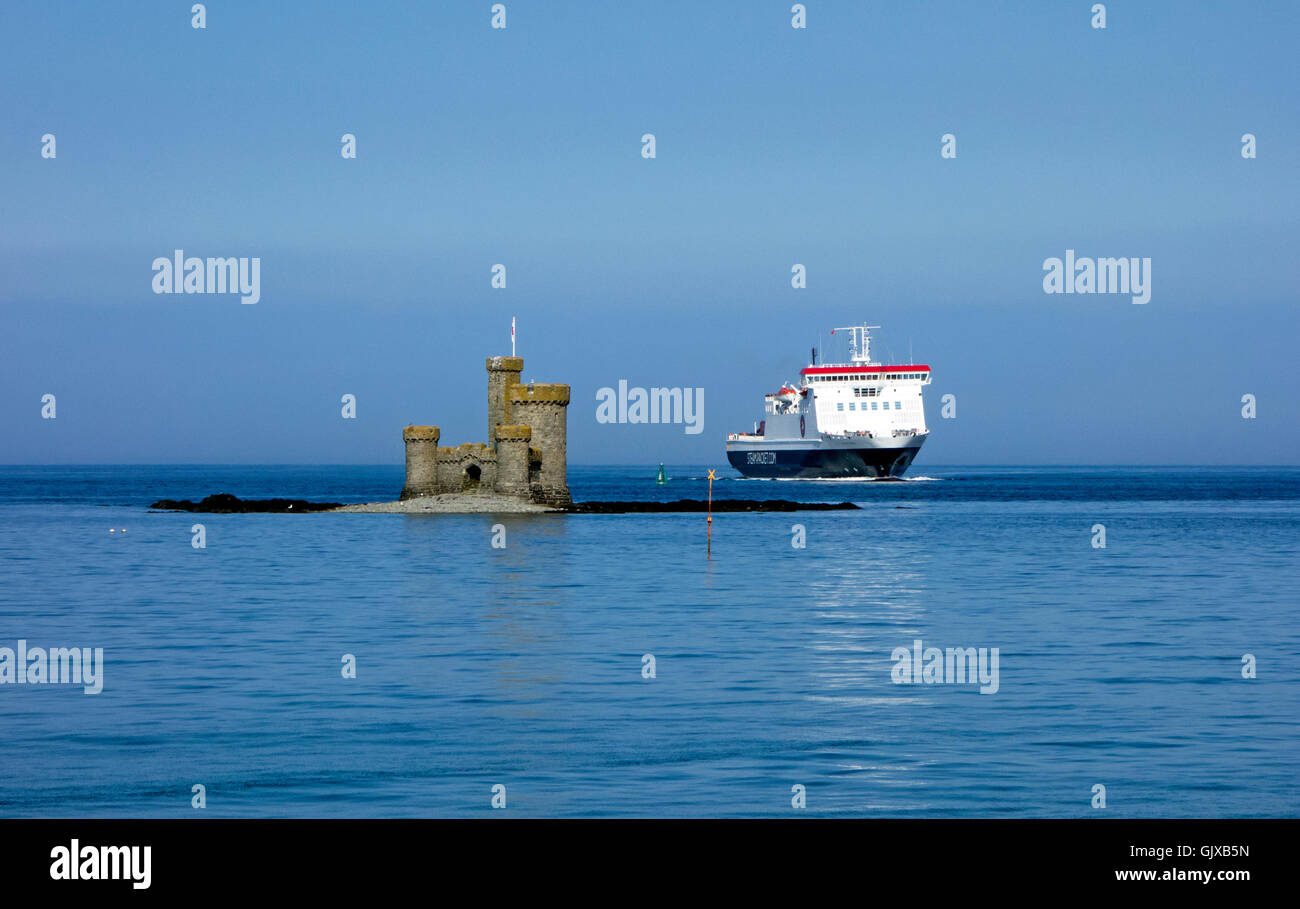 Isle of Man Steam Packet ferry Ben-My-Trois Banque D'Images