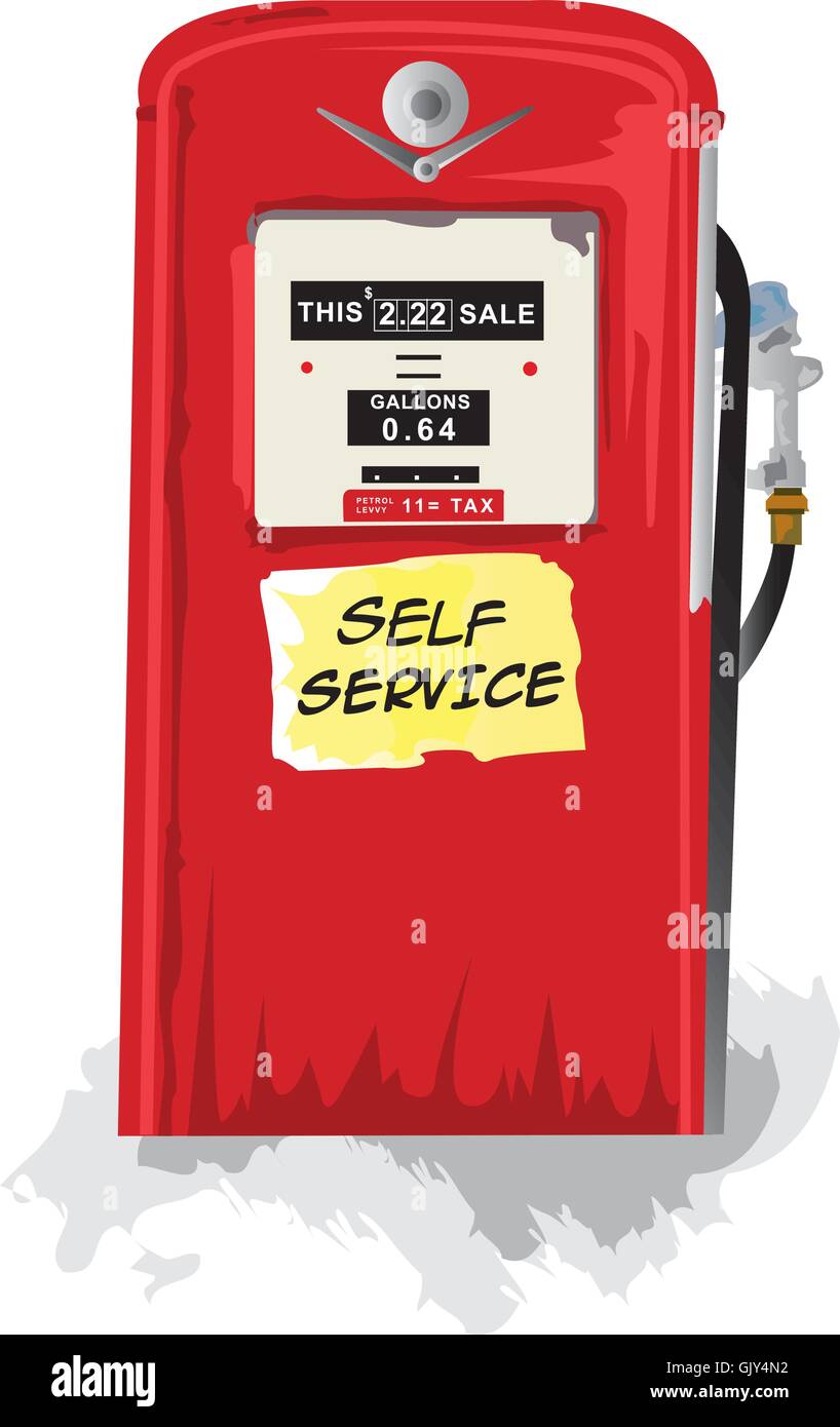 Bowser carburant rétro Illustration de Vecteur Bowser carburant rétro Illustration de Vecteur