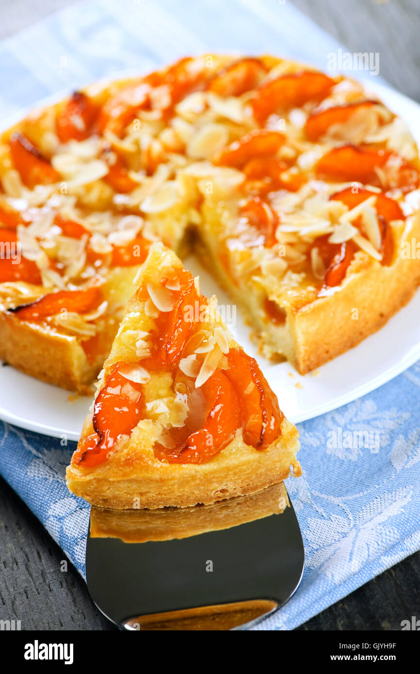 tarte gâteau de fruits Banque D'Images