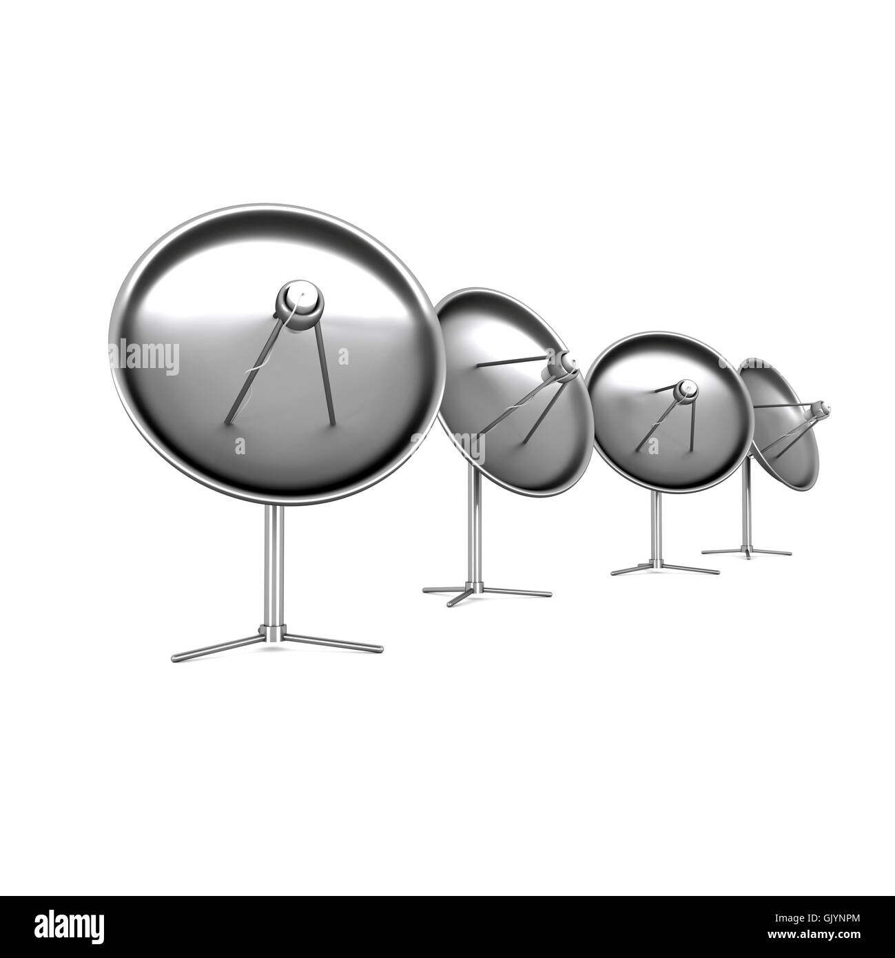 Antenne satellite de communication Banque D'Images Antenne satellite de communication Banque D'Images