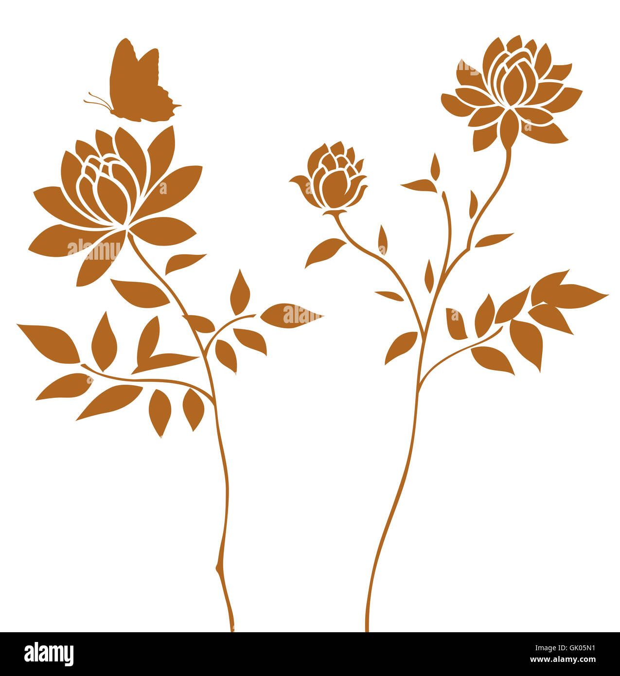 Pivoine fleur plante Banque D'Images