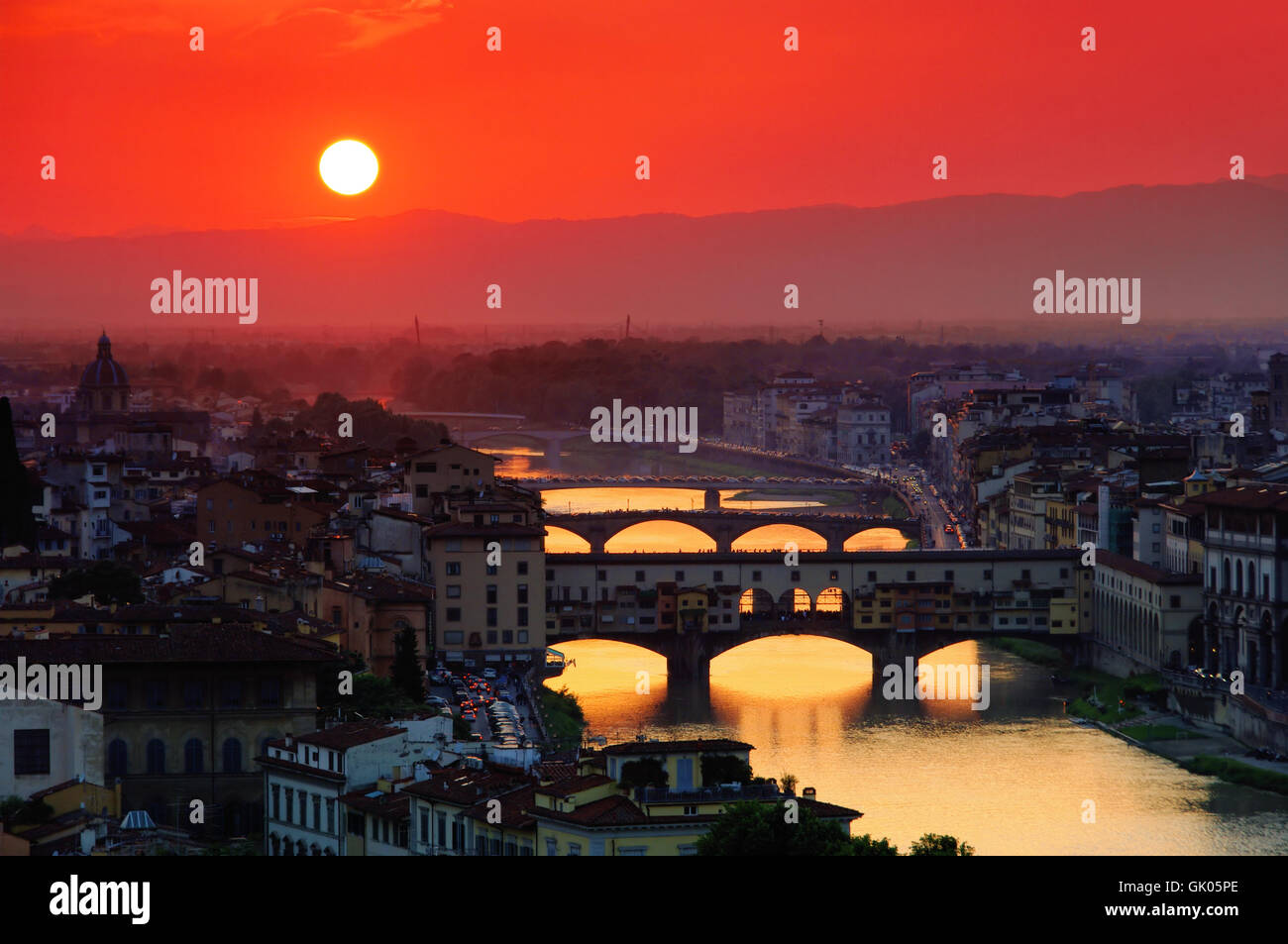 Bruecke Florence Florence - 03 pont Banque D'Images