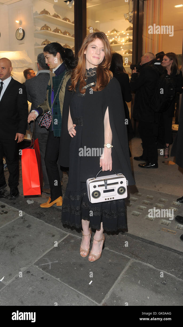Assister à des célébrités kate spade new york Regent Street - lancement. Londres. UK avec : Leslie Rose Où : London, Royaume-Uni Quand : 21 Avr 2016 Banque D'Images