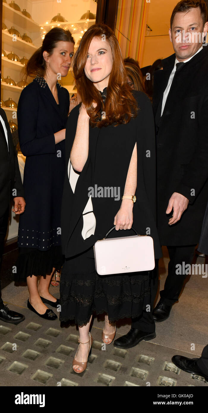 Kate Spade New York Regent Street lancer avec : Rose Leslie Où : London, Royaume-Uni Quand : 21 Avr 2016 Banque D'Images