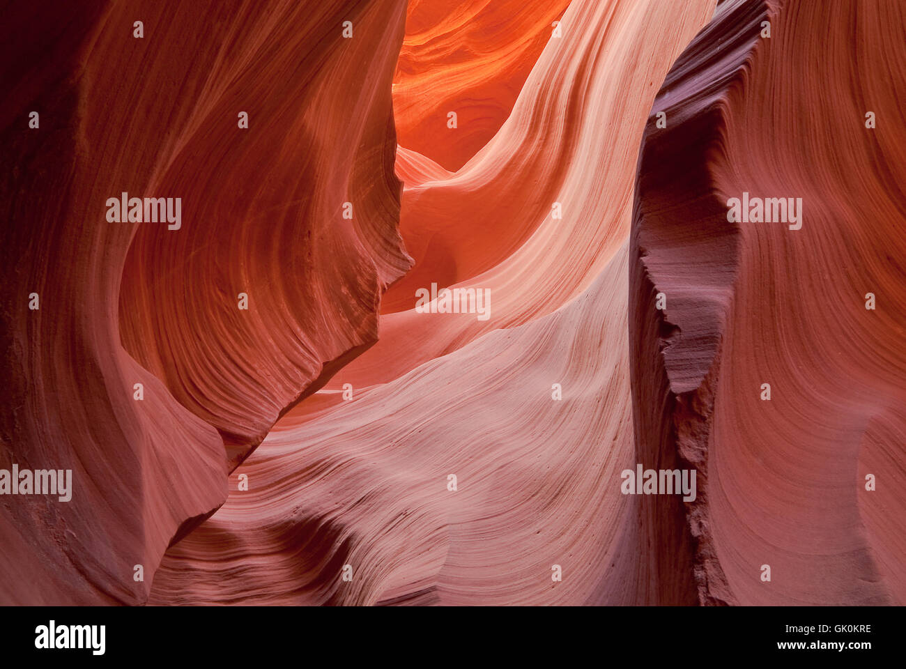 Antelope Canyon en Arizona Banque D'Images