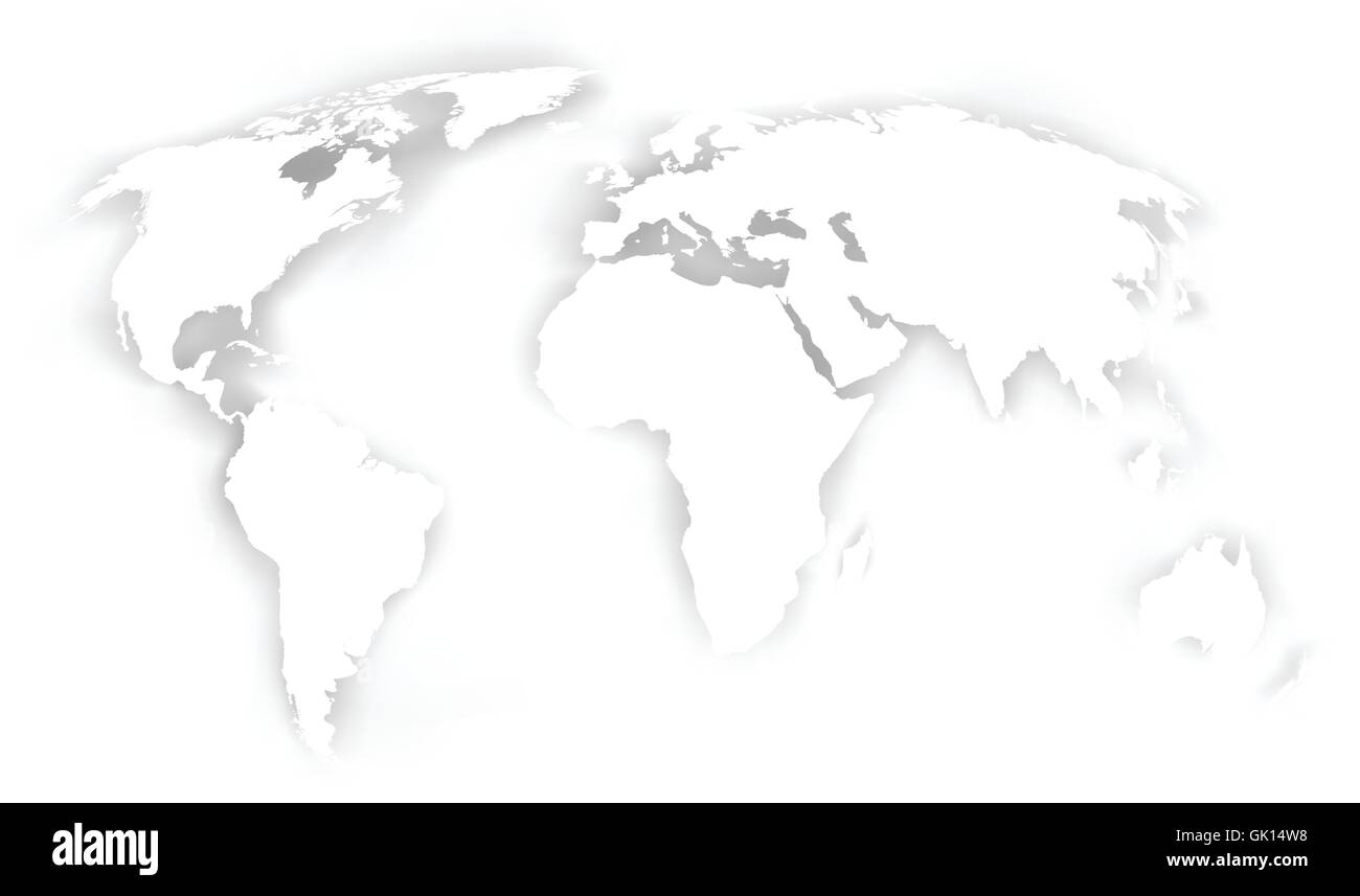 carte monde Illustration de Vecteur