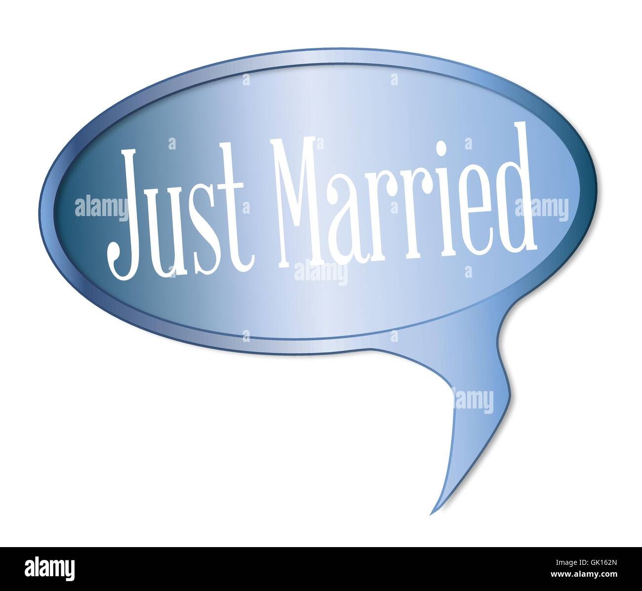 Just Married Illustration de Vecteur