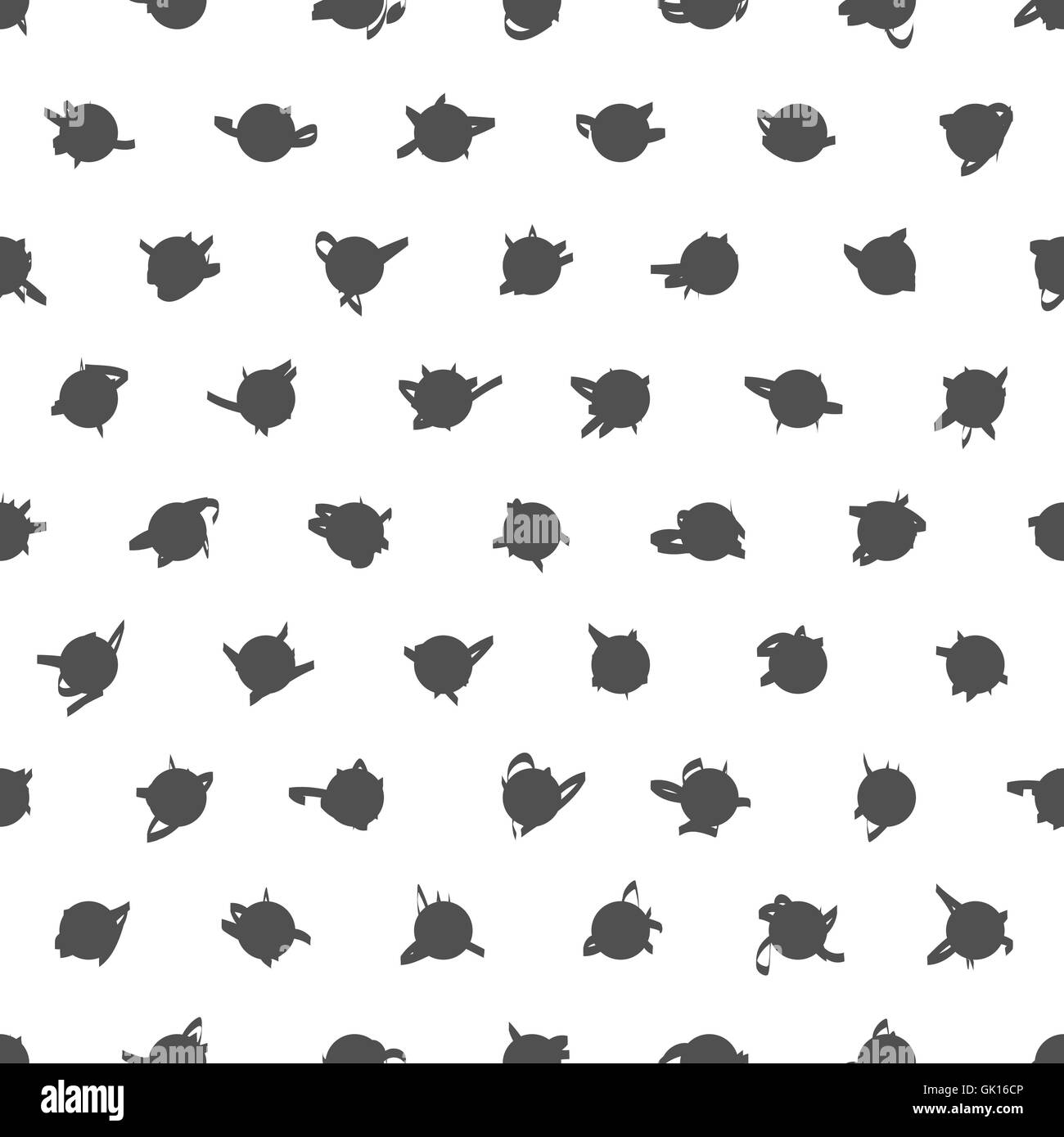 Un motif en noir et blanc. Polka Dot de texture. Mode élégante Imprimer Illustration de Vecteur