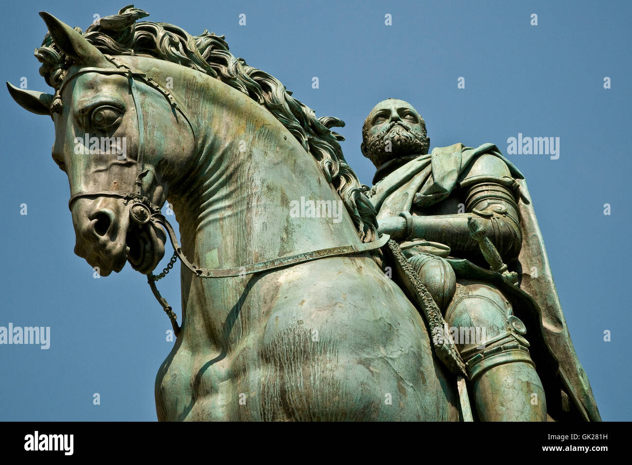 Statue cheval voyage Banque D'Images