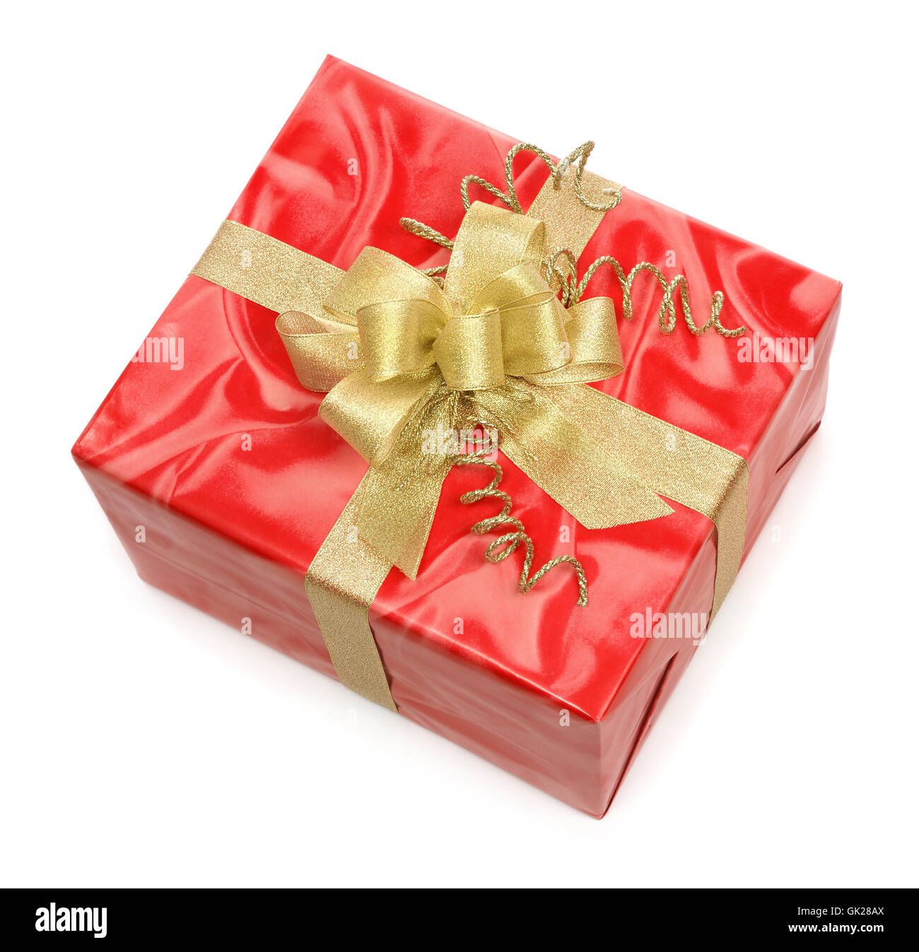 Boucle paquet-cadeau Banque D'Images